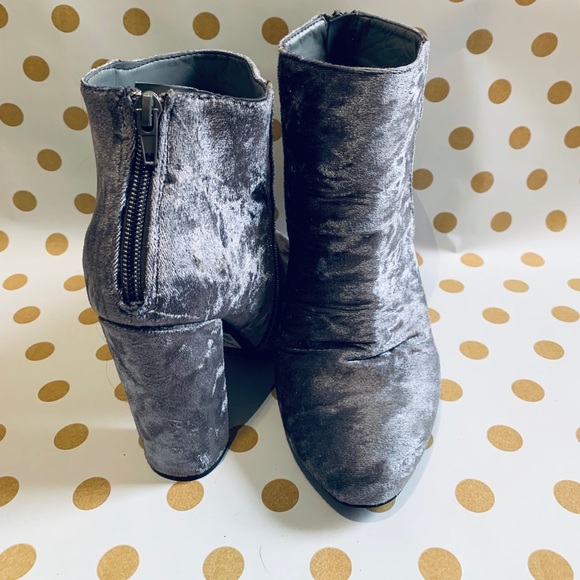 Velvet Ankle Boots - Picture 4 of 4